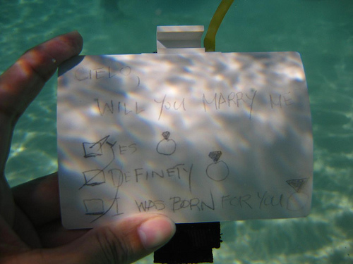 underwater scuba proposal